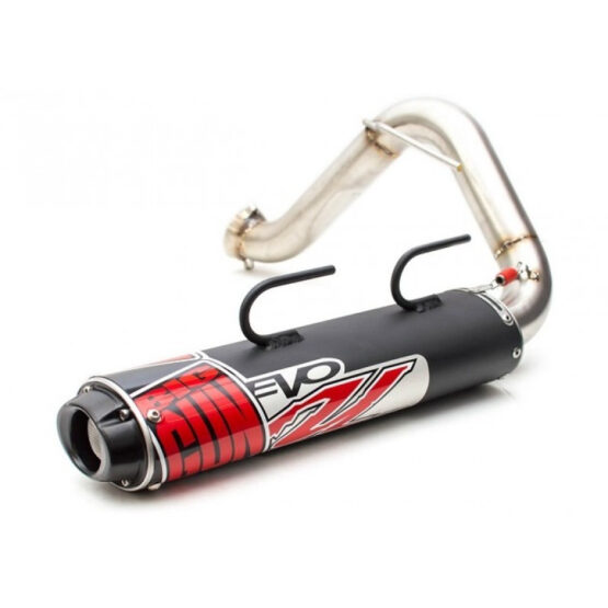 Big Gun EVO U Slip On Exhaust Black Fits 15-16 Polaris Sportsman XP 1000 Touring - Image 2