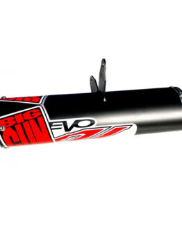 Big Gun EVO U Slip-On Exhaust Black Fits 13-17 Polaris Scrambler 850/XP 1000
