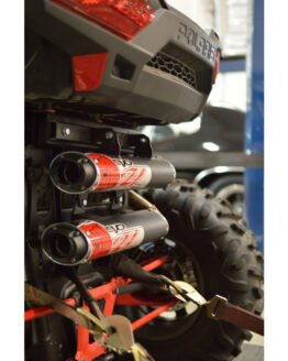 Big Gun EVO U Dual Full Exhaust Black Fits 14-16 Polaris RZR XP 1000 & XP4