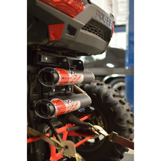 Big Gun EVO U Dual Full Exhaust Black Fits 14-16 Polaris RZR XP 1000 & XP4