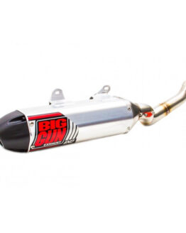 Big Gun EXO Series Slip-On Exhaust Silver Fits Yamaha Raptor 700