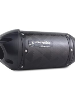 S1R "Black" 3/4 Slip On Exhaust - Carbon Fiber