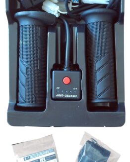 Heated Twist Throttle Motorcycle Grips - 7/8" - Pair