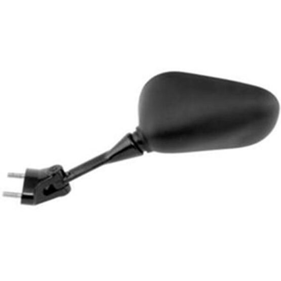 BikeMaster Replacement Mirror Left Black Fits 04-07 ZX10 & 05-06 ZX6R/RR
