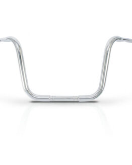 12" Gorilla Apes Bars - Ape Hangers Chrome 1.25" Dia. (Dimpled) 36.5W-12H-9PB