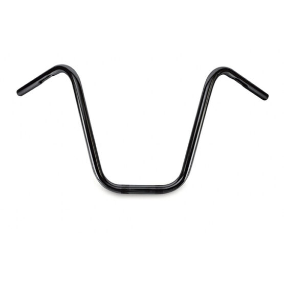14" Narrow Bottom Ape Hanger Bars - Black