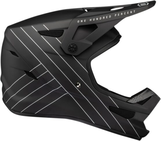 100% Status Bike Helmet Black 2XL