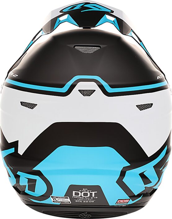 ATR-2Y Helmet Matte Cyan Youth X-Large - Image 3