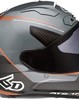 6D ATS-1R Alpha Full Face Helmet Bronze Black Gray Large