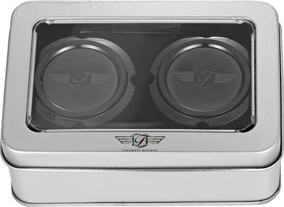 Figurati Designs Front Axle Nut Cover Black Stainless Steel For Harley-Davidson - Image 3