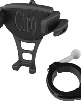 CIRO Constrictor Phone Holder Black 1-1/2in Handlebar Mount