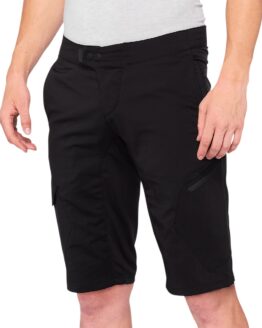 100% Men's Ridecamp Shorts, Black, Size 36
