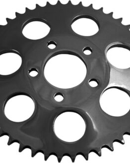 Steel 530 Conversion 51T Drive Sprocket Gloss Black Offset 0.230"