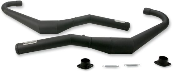 Dual Full Exhaust - All Black