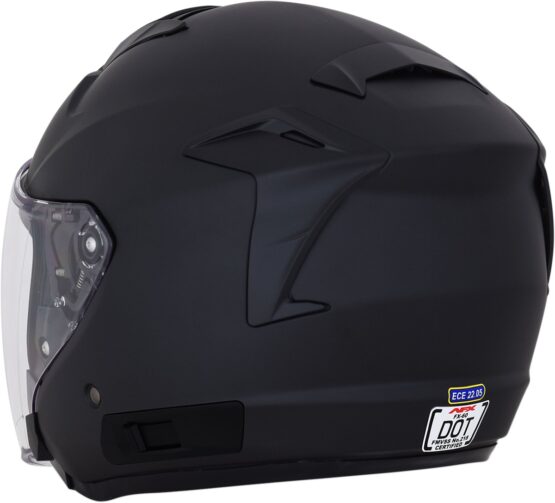 FX-60 Open Face Street Helmet Matte Black 2X-Large - Image 6