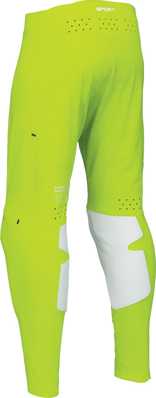 Thor Youth SPORTMODE Riot Pants Fluorescent Yellow/Black Size 28 - Image 3