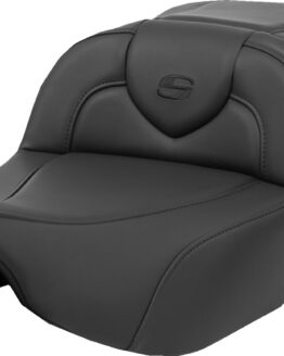 Saddlemen Heated RoadSofa Extended Reach Seat No Backrest Harley FLH FLT 23-24