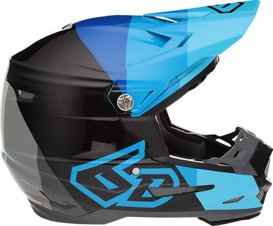 6D ATR-2 Range Helmet Blue Large