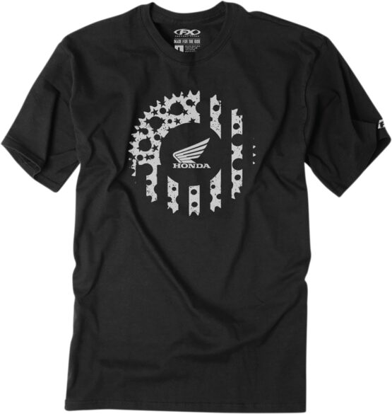 Factory Effex Men's Honda Sprocket Tee Black Large