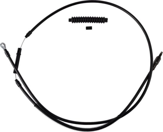 Barnett Stealth High-Efficiency Clutch Cable +8in Black Harley Touring/Trike