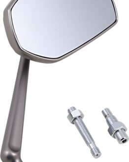 Arlen Ness Mini Stocker Billet Mirror Left Titanium Aluminum