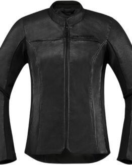 Overlord Leather Jacket - Black Women's Medium