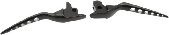 Bagger Nation Racing Hand Levers Black Harley Touring Models