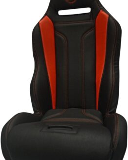 Performance Double T Solo Seat Black/Deep Orange