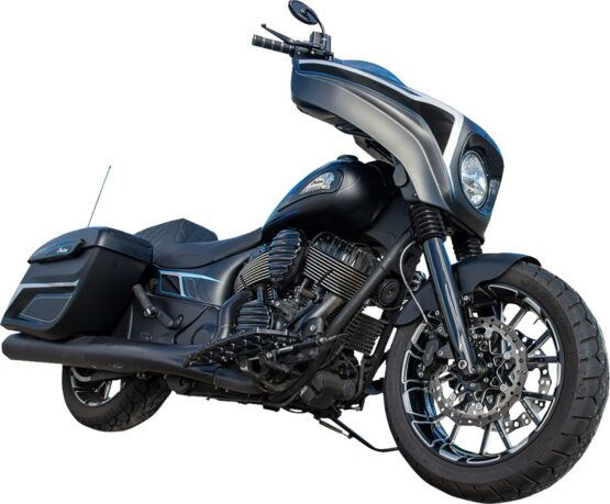 Arlen Ness Pro Short Fat Front Fender Steel Fits 19+ Indian Chieftain - Image 3