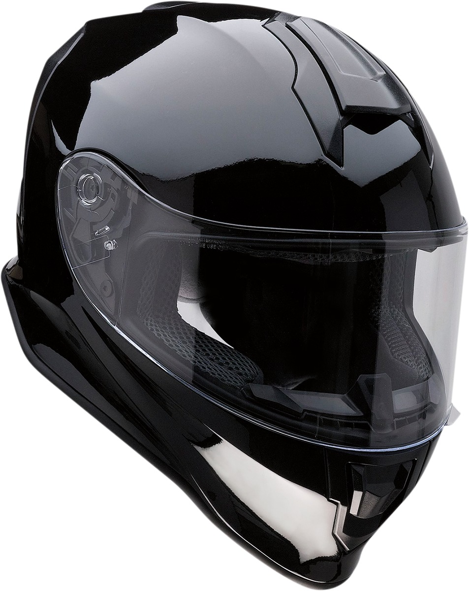 Z1R Youth Warrant Helmet Black Gloss - Medium - Image 4