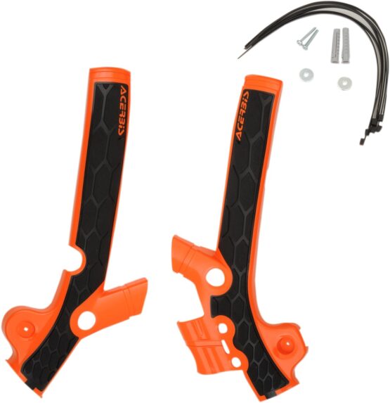 X-Grip Frame Guards Orange/Black