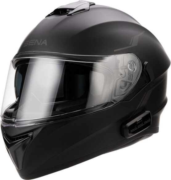 Sena OutForce Bluetooth Helmet Matte Black Size L - Image 3