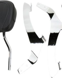 Short Round 14" Sissy Bar Chrome