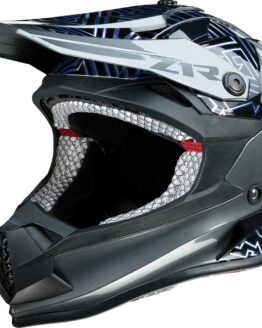 Z1R Youth F.I. Lumen MIPS Helmet - S, Black/Blue/Silver