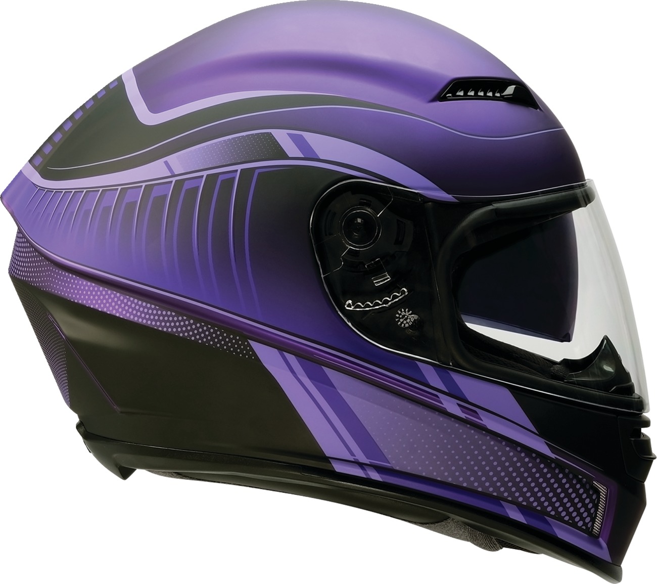 Z1R Jackal Dark Matter Helmet Purple Medium - Image 4