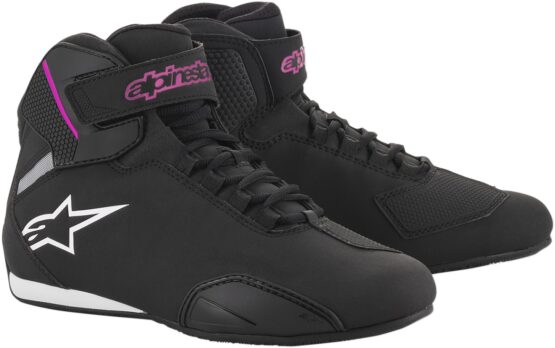 Women's Sektor Street Riding Shoes Black/Pink/White US 9