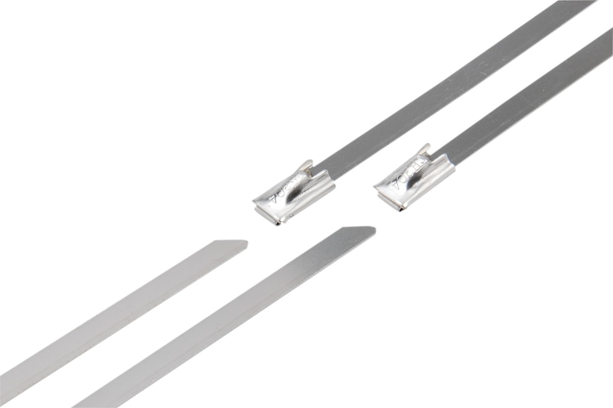 DEI Stainless Steel Locking Ties 8in 9-Pack - Image 3