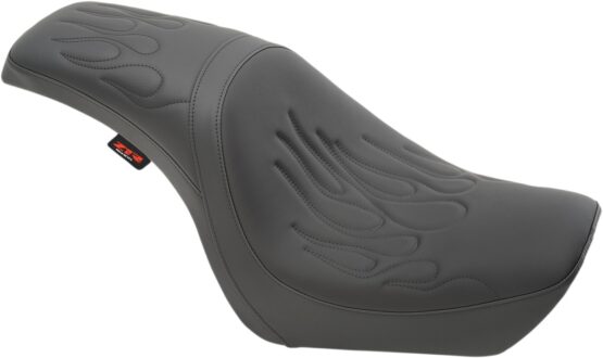 Z1R Predator Flame Seat Black For Kawasaki VN1500 Classic