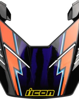 ICON Elsinore Helmet Peak Rad Dawn Orange M-L