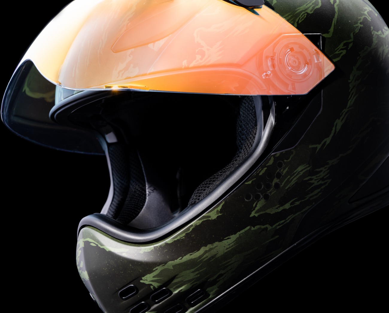 Domain Tiger's Blood Helmet Green 2XL - Image 4