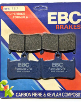 EBC Superbike Organic Front Brake Pads Set Fits 02-07 Honda 919, 93-05 VTR1000