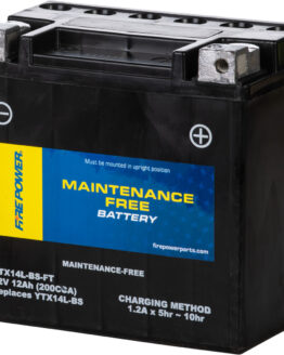 Fire Power CTX14L-BS-FT Maintenance Free Sealed Battery