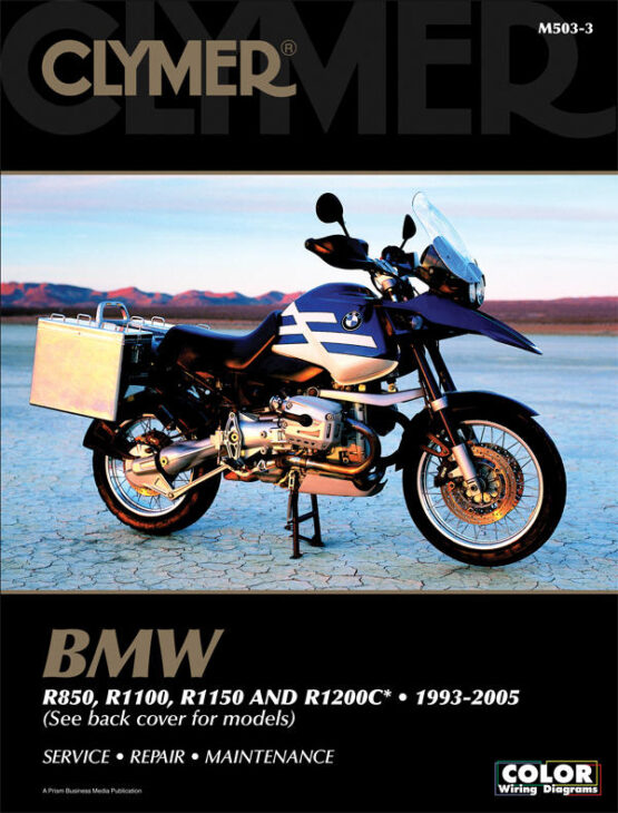 Clymer Service Manual Soft Cover Fits 1993-2005 BMW R850 R1100 R1150 R1200C - Image 2