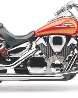 3.5" Chrome Slash Cut Slip On Exhaust