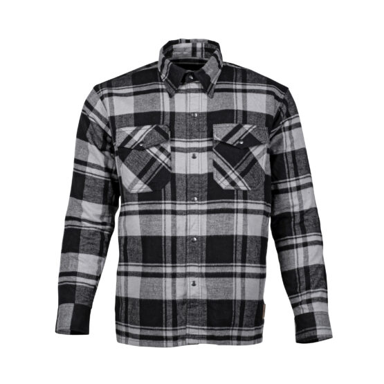 "The Bender" Men's Premium Armored Riding Flannel Red Tide Medium - Image 3