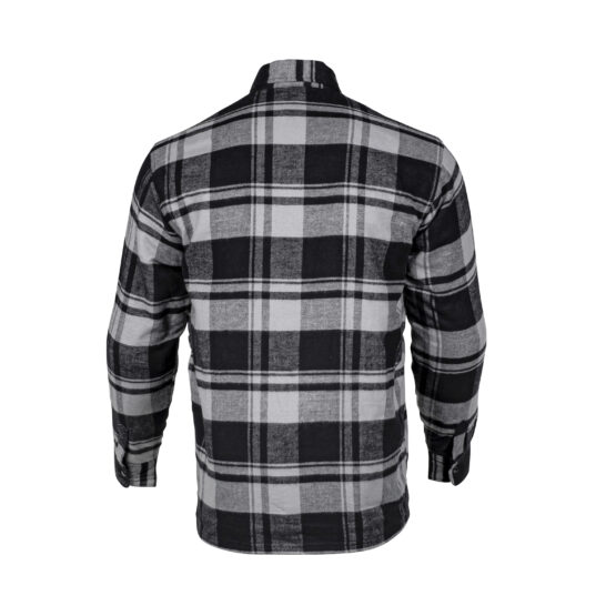 "The Bender" Men's Premium Armored Riding Flannel Red Tide Medium - Image 5