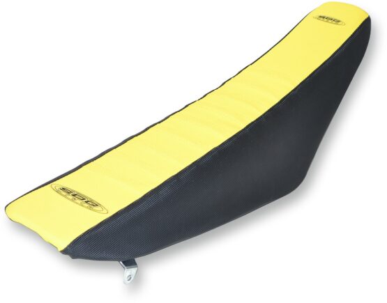 9 Pleat Water Resistant Seat Cover Black/Yellow