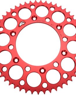 Rear Sprocket Grooved - Red 520-53 Teeth