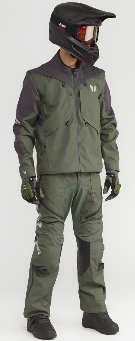 Thor Terrain Over-the-Boot Pants Military Green Men's 28 - Image 4