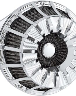 Arlen Ness 15-Spoke Inverted Series Air Cleaner Kit Chrome